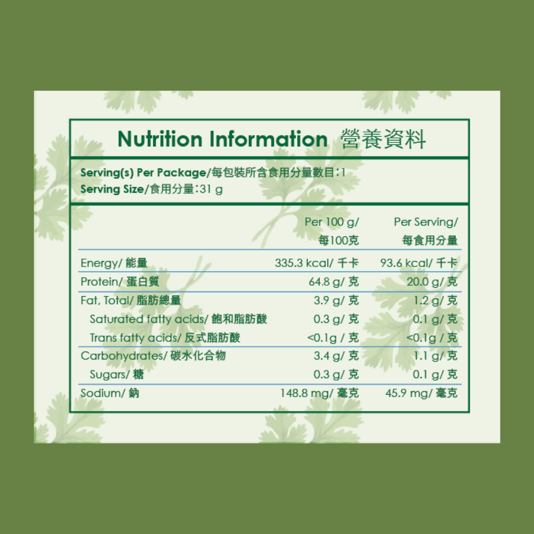 愚人節限定-芫荽牛奶味 乳清蛋白