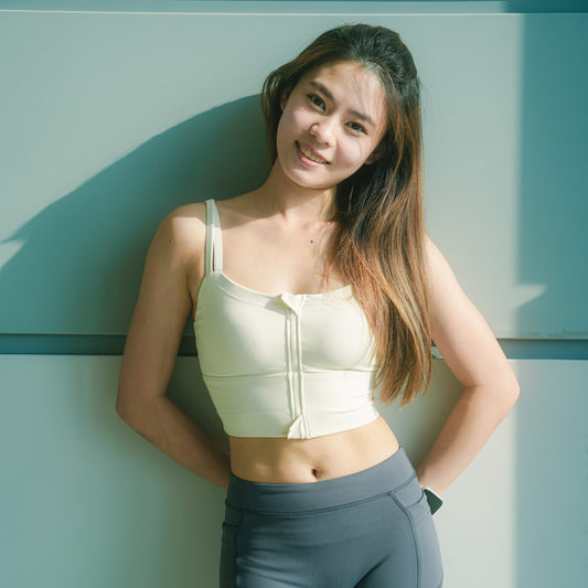 Slim zip front vest