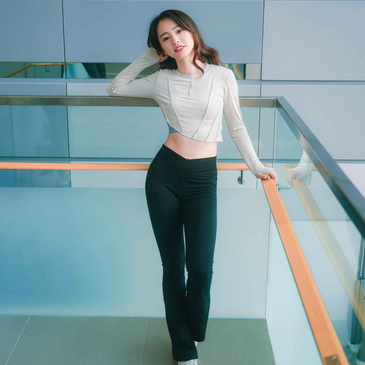 Casual Irregular Waist Fit Top