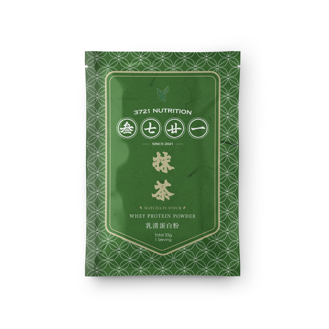 3721- 乳清蛋白－抹茶 – 3721 Nutrition
