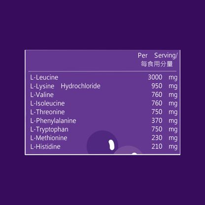 黑加侖子｜EAA 必需氨基酸